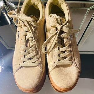 Puma suede sneakers